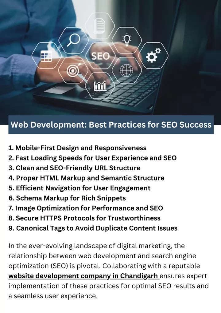 web development best practices for seo success