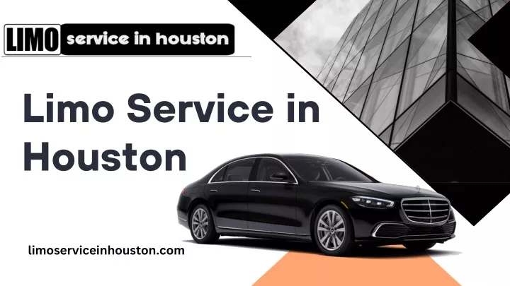 limo service in houston