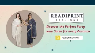 discover the perfect party wear saree for every