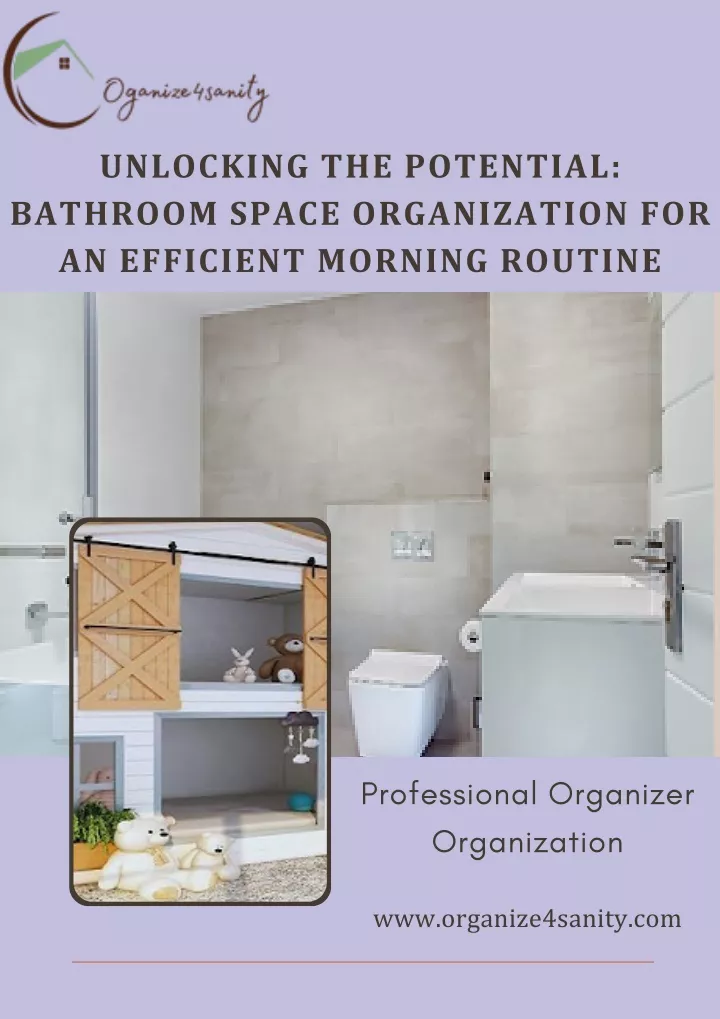 unlocking the potential bathroom space
