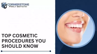 Transform Your Smile with Comprehensive Cosmetic Dentistry Services