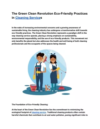 The Green Clean Revolution_ Eco-Friendly Practices in Cleaning Services (1)