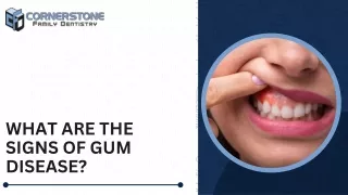 Recognizing the Warning Signs Common Symptoms of Gum Disease