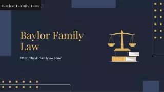Termination Lawyer in Texas - Baylorfamilylaw.com