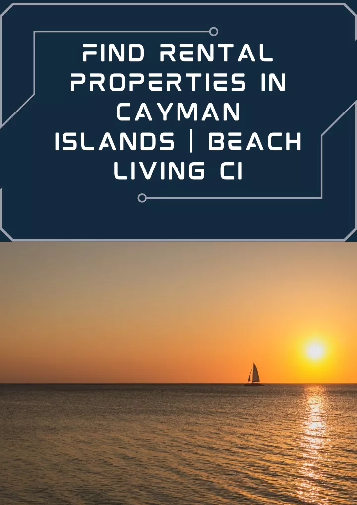 find rental properties in cayman islands beach