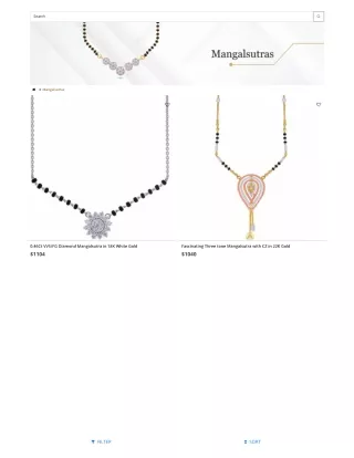 The Timeless Elegance of Gold Mangalsutras by Malani Jewelers