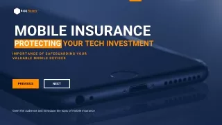Mobile Insurance - Protecting Your Tech Investment