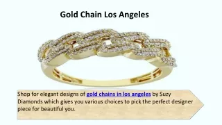 Gold Chain Los Angeles