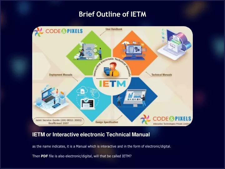 brief outline of ietm