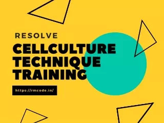 Cell Culture Technique Training