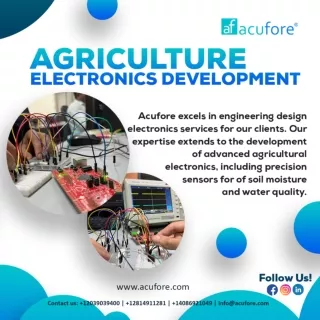Acufore-Agriculture electronics development