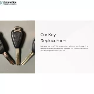 Understanding the Common Causes for Car Key Replacement