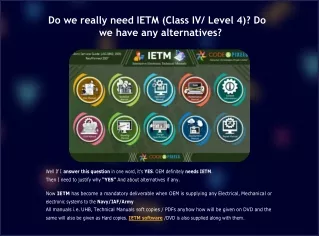 do we really need ietm class iv level