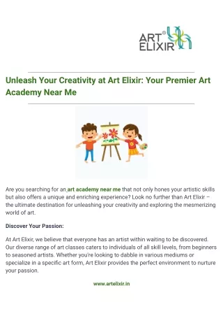 art academy near me