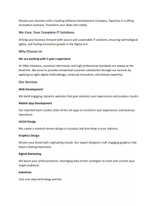 elevate your business with a leading software