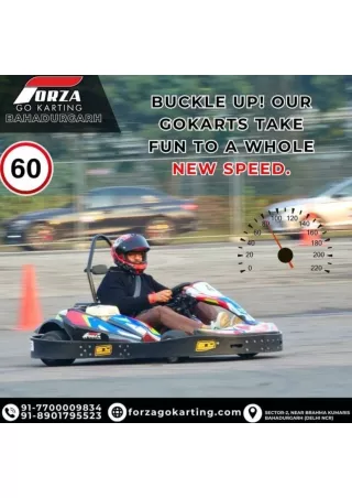 Go-Karting takes fun to a whole new speed