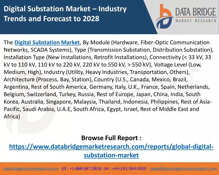 digital substation market industry trends