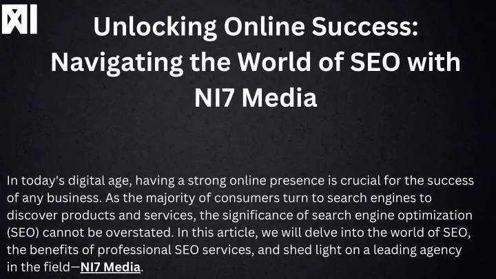 unlocking online success navigating the world