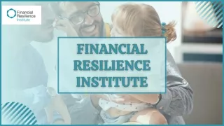 Financial Resilience Index - Financial Resilience Institute