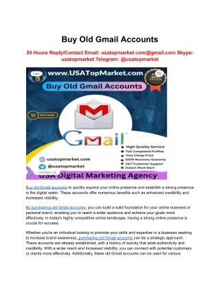 Buy Old Gmail Accounts (1)