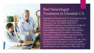 Best Neurologist Treatment in Glendale CA
