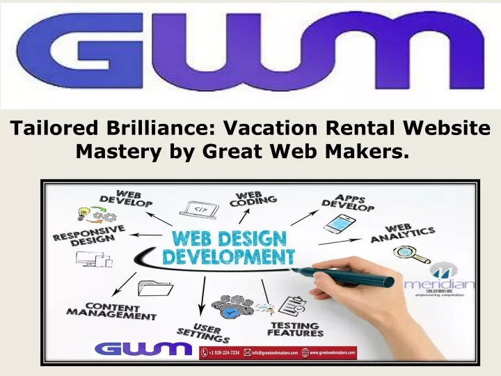 tailored brilliance vacation rental website