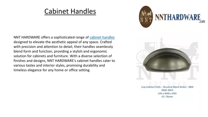 cabinet handles