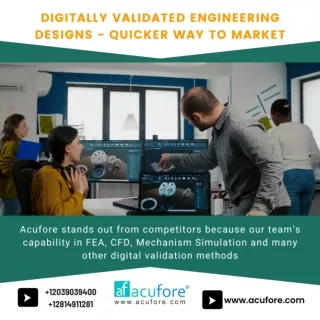 Digitally validated Engineering Designs