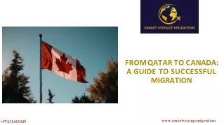 migrate to canada from Qatar, SMART VOYAGE PDF (1) pptx