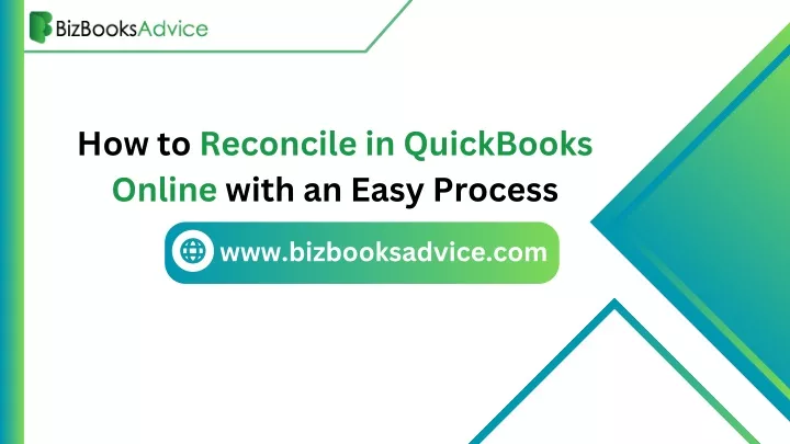 how to reconcile in quickbooks online with