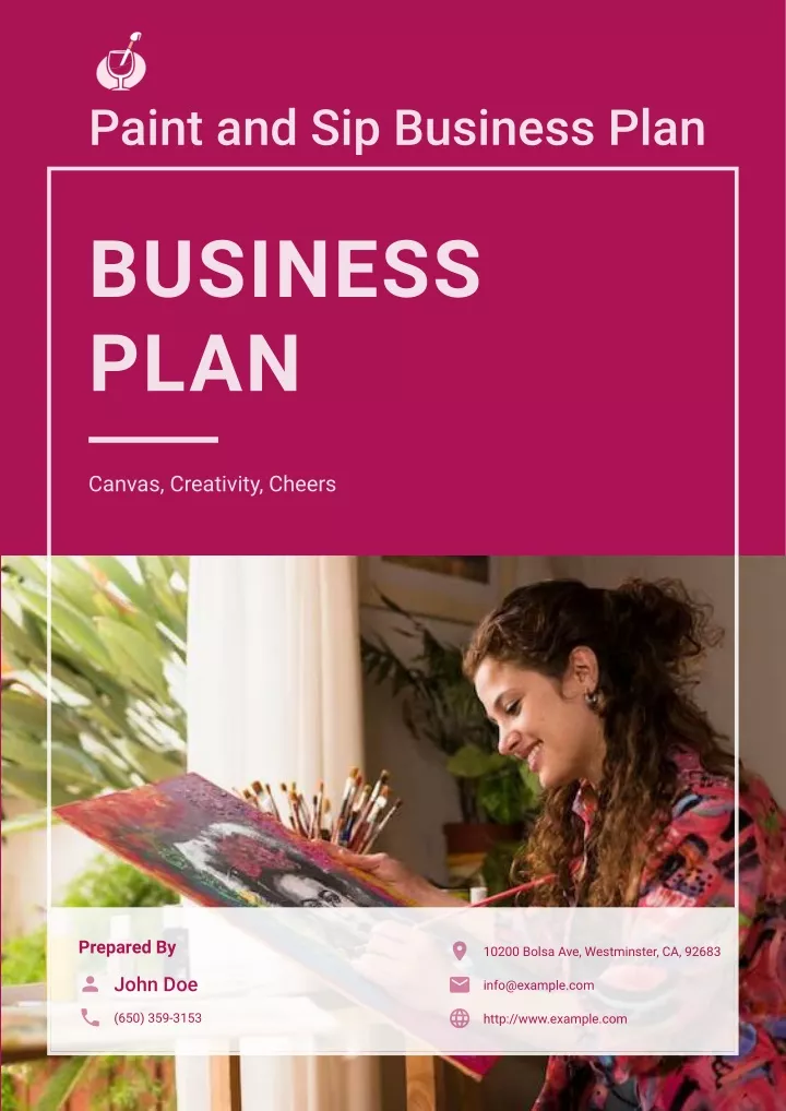 paint and sip business plan