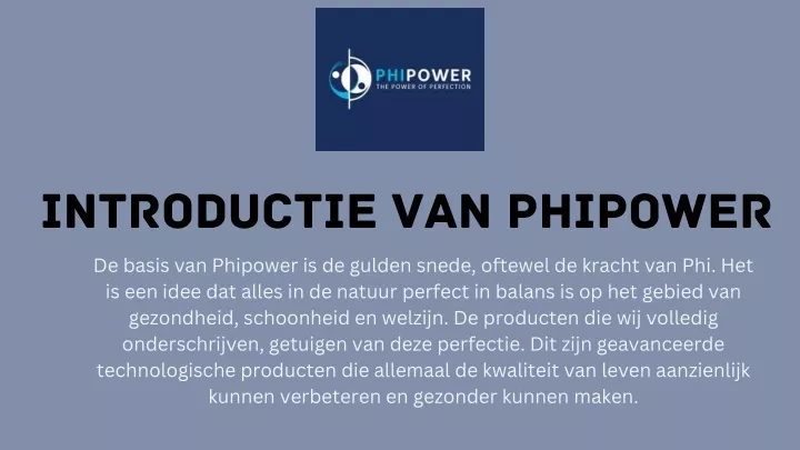 introductie van phipower de basis van phipower