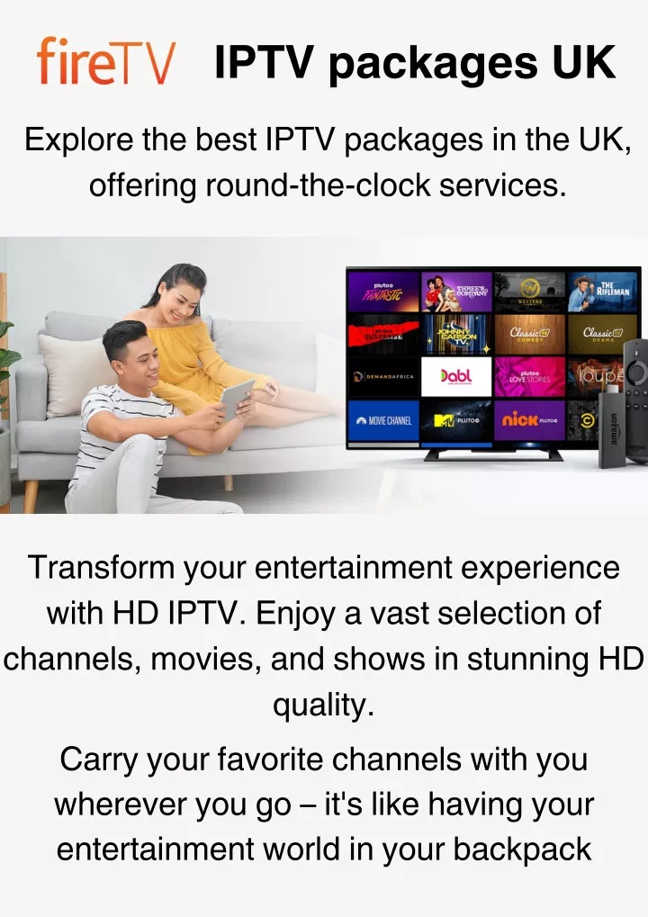 iptv packages uk