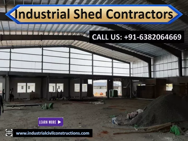 industrial shed contractors