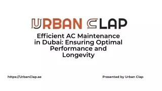 AC Maintenance Dubai. || 045864033