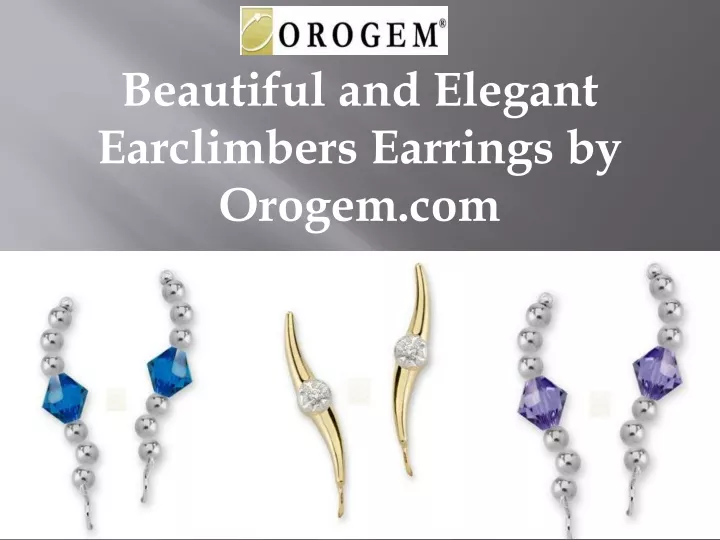 beautiful and elegant earclimbers earrings