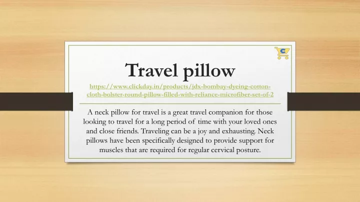 travel pillow https www clickday in products
