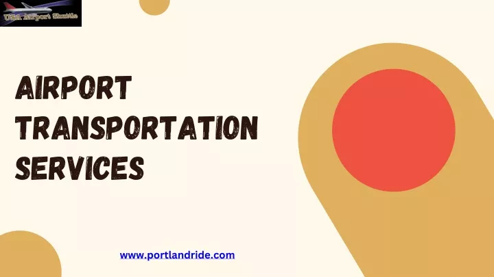 airport transportation services