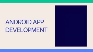 Android App Development Company - Whiten App Solutions