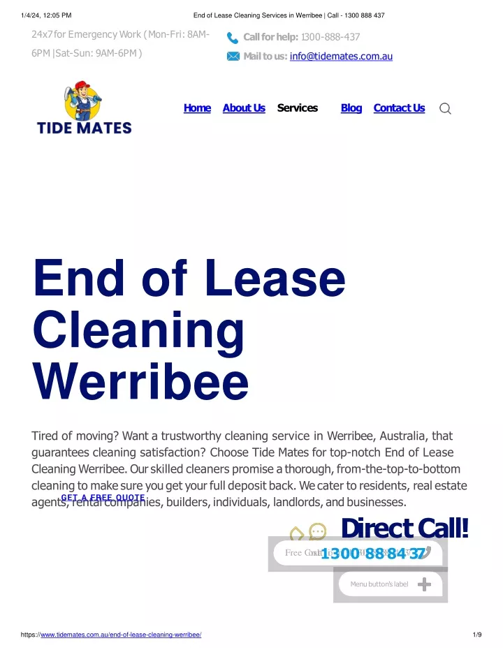 1 4 24 12 05 pm end of lease cleaning services