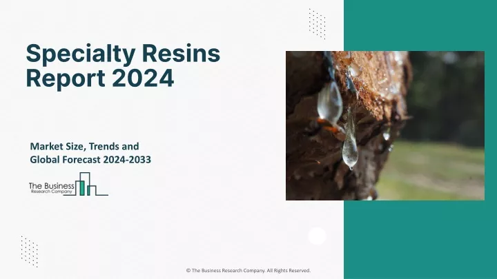 specialty resins report 2024
