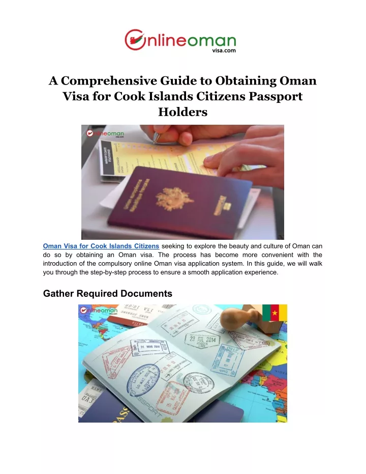 a comprehensive guide to obtaining oman visa