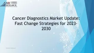 Global Cancer Diagnostics Market