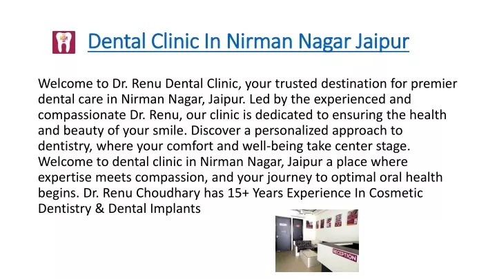 dental clinic in dental clinic in nirman