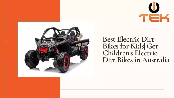 best electric dirt bikes for kids get children