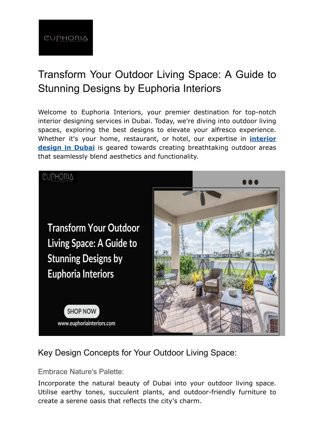 PPT - Transform Your Outdoor Living Space_ A Guide to Stunning Designs ...