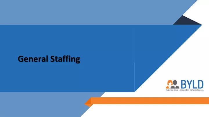 general staffing