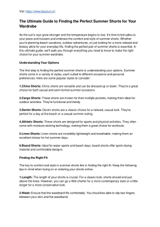 vist https www beyours in the ultimate guide
