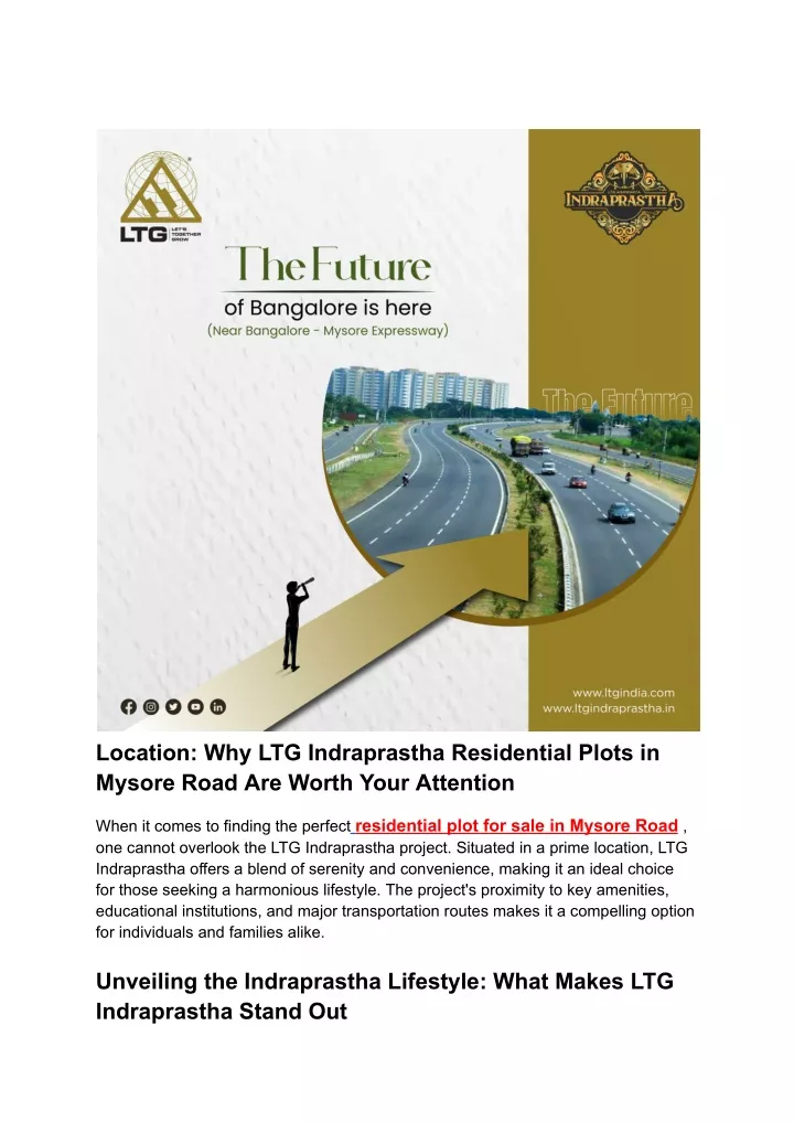 location why ltg indraprastha residential plots