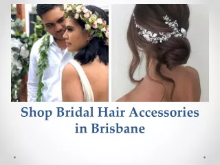 Shop Bridal Hair Accessories in Brisbane - Forever Bridal & Formal